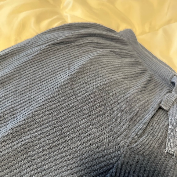 Auden Blue Ribbed Pajama Set - Picture 5 of 7